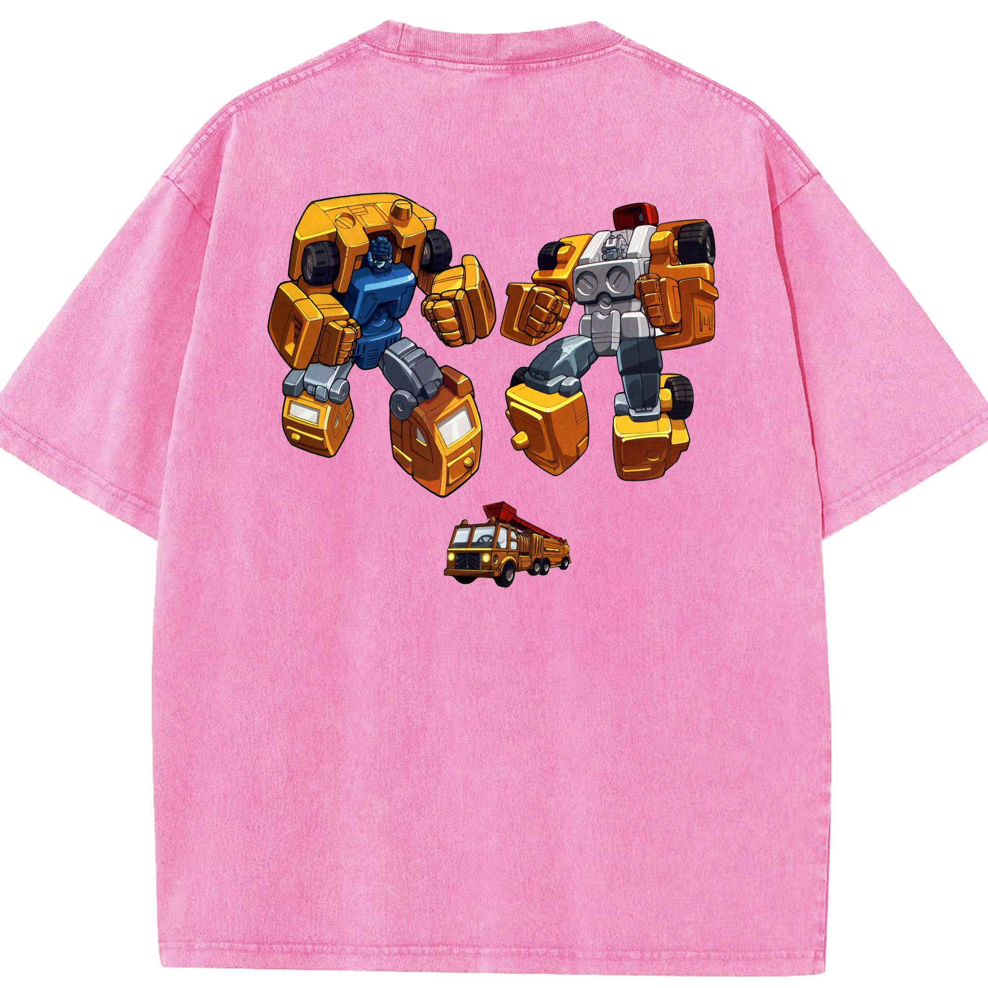 （画像用）  綿100% ヴィンテージ風 半袖Tシャツ（背面プリント）